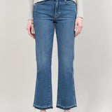 Front of Bella Crop Jean in Crush