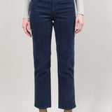 Front of Corduroy Chloe Crop Pant