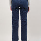 Back of Corduroy Chloe Crop Pant