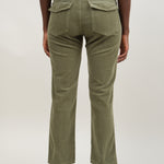 Back of Corduroy Easy Army Trouser