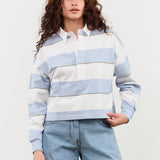 Amo Denim Crop Annie Rugby in Sky