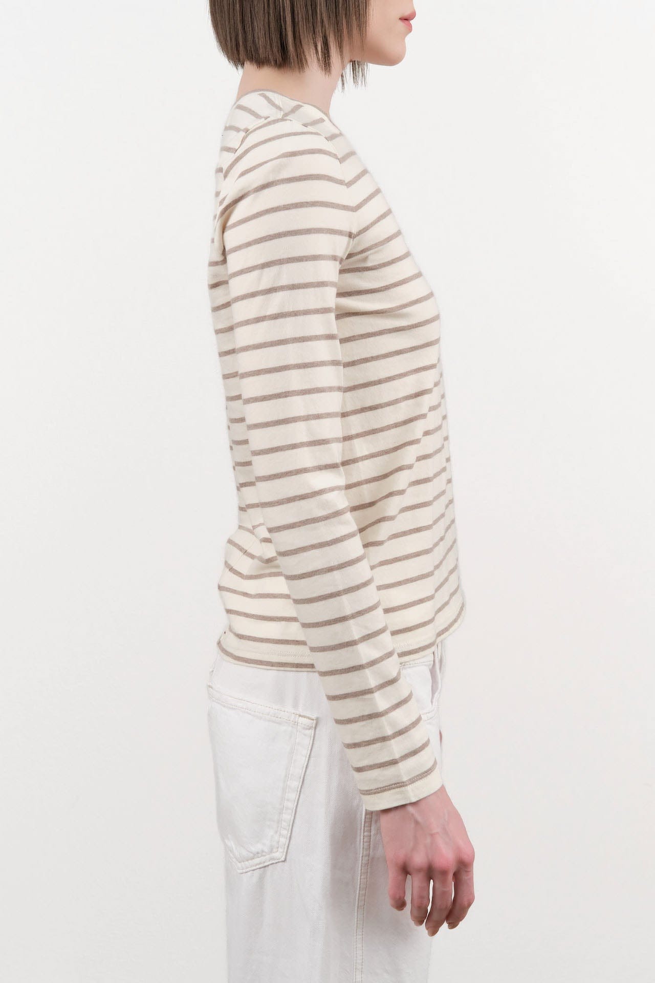 Amo Denim Apparel Womens Tees Drew Long Sleeve Tee