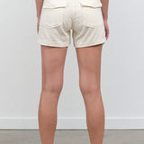 Back view of Easy Army Short in Bone