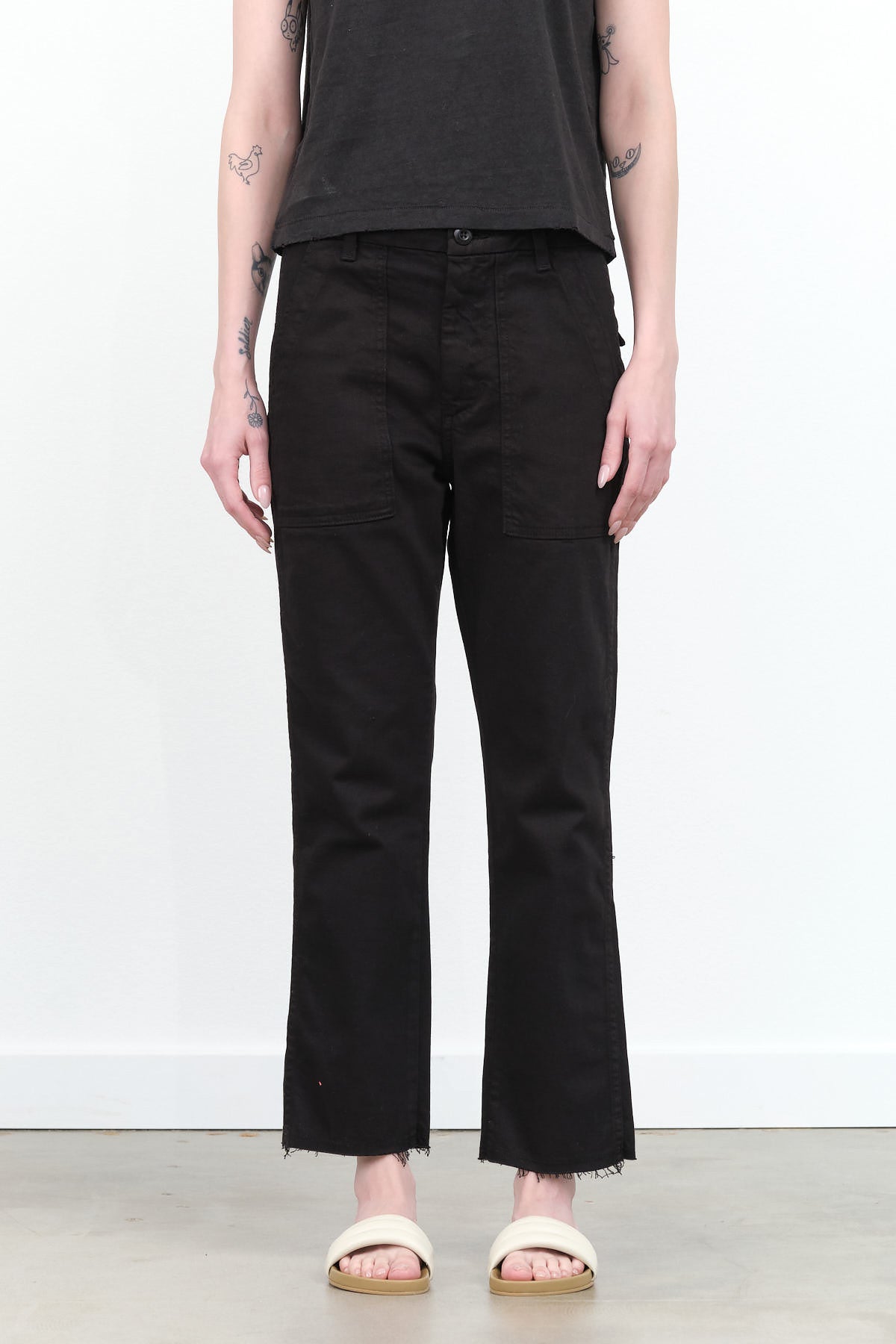 Easy Army Trouser by Amo Denim in Black