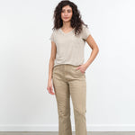 Styled view of Easy Army Trouser in Khaki