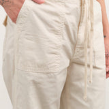 Amo Denim Apparel Womens Pants Easy Drawstring Slouch Crop Pant