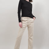 Amo Denim Easy Trouser in Pumice