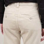 Back pockets on Easy Trouser in Pumice