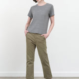 Styled Easy Trouser Relaxed Crop Straight