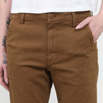 Walnut Easy Trouser Relaxed Crop Straight by Amo Denim