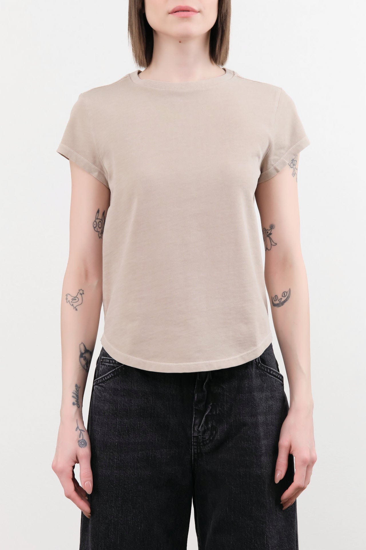 Amo Denim Apparel Womens Tees Forever Tee in Haze