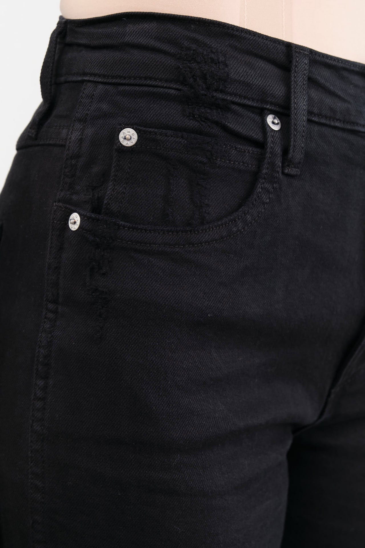 Amo Denim Apparel Womens Denim Frida Jean in Black Oak