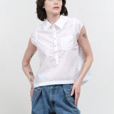 Amo Denim Jacquiline Shirt in White