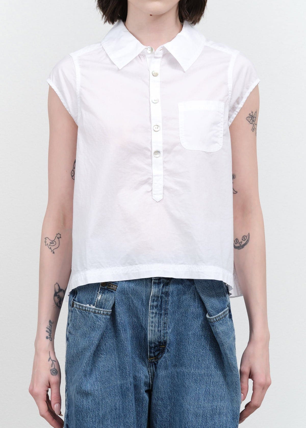 Amo Denim Apparel Womens Blouses Jacquiline Shirt