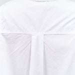 Jacquiline Shirt by Amo Denim in White with Collar and Back Pleat