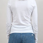 Back of L/S Sweet Tee in White