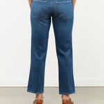 Mastermind Blue Wash Straight Leg Libby Jean by Amo Denim Brand