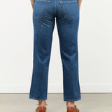 Mastermind Blue Wash Straight Leg Libby Jean by Amo Denim Brand