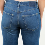 Straight Leg Libby Jean in Mastermind Blue Wash by Amo Denim Brand