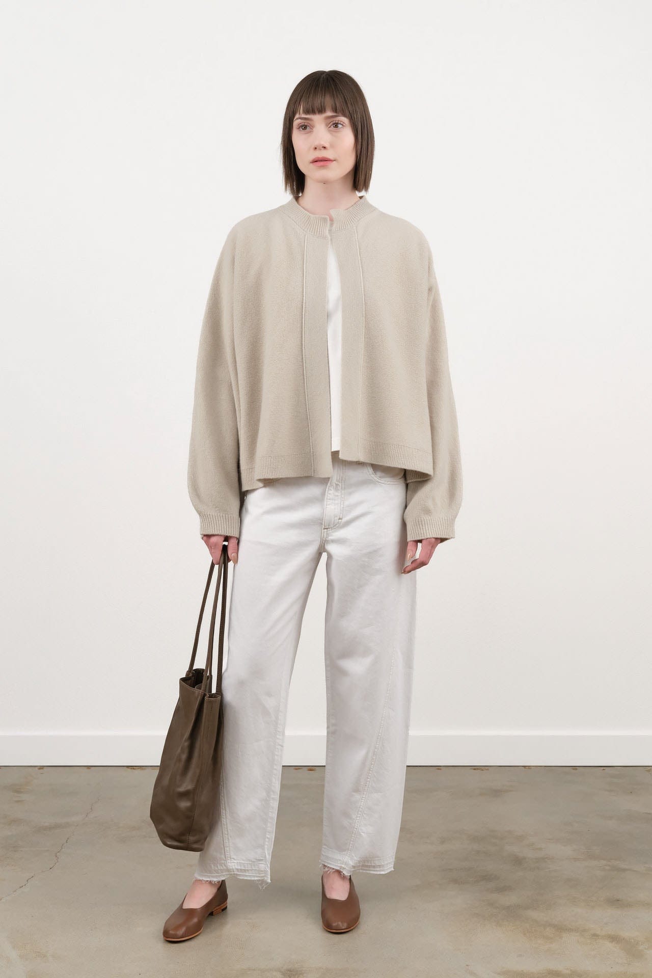 Amo Denim Apparel Womens Denim Maria Jean in Chalk