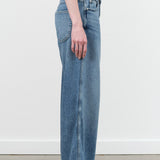 Amo Denim Wide Leg Regina Jean in Love It Blue Denim