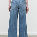 Flare Wide Leg in Blue Love It by Amo Denim Regina Jean