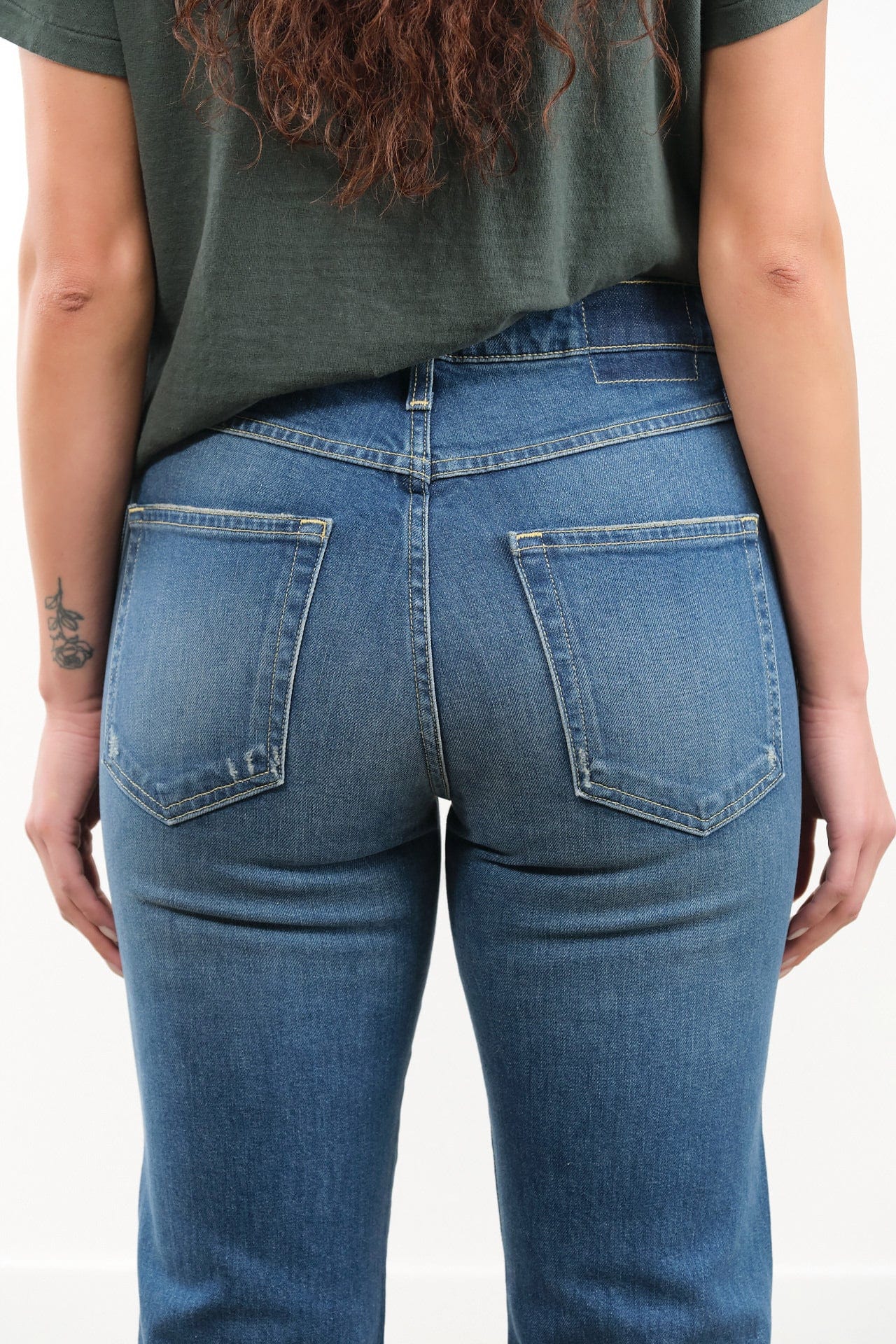 Amo Denim Apparel Womens Denim Rosa Flare Jean