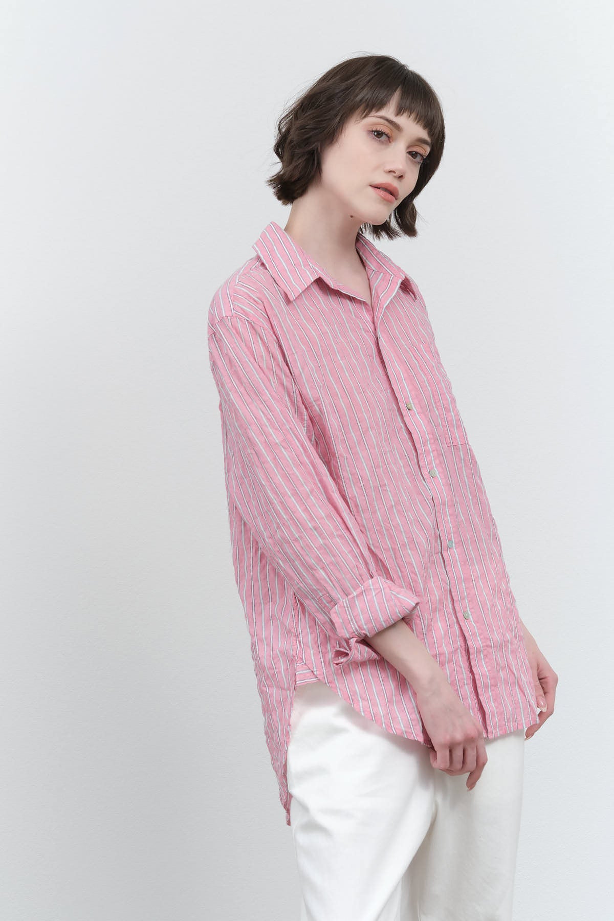 Styled view of Ruth Oversized Shirt