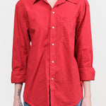 Ruth Oversized Shirt by Amo Denim in Cherry