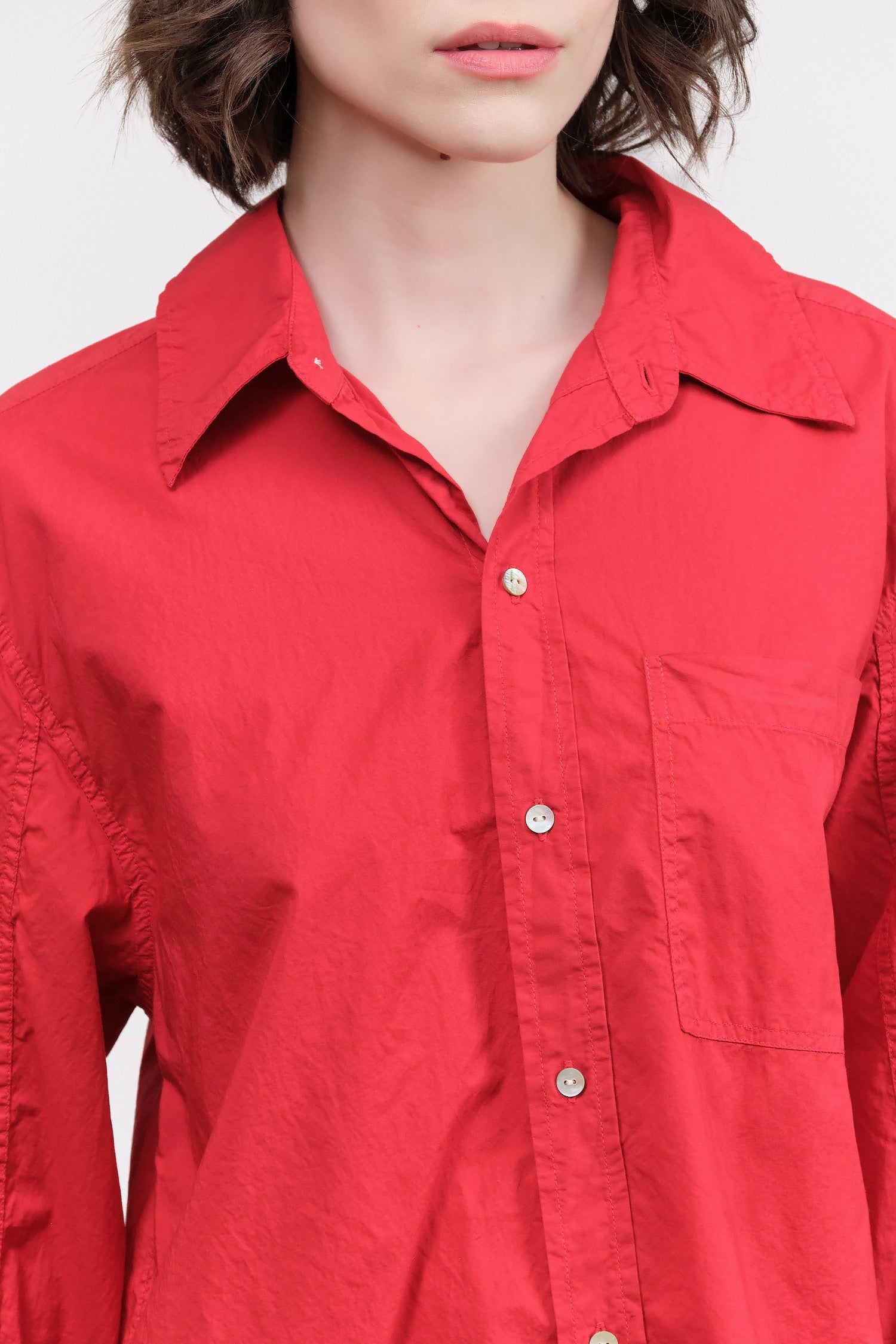 Cherry Ruth Oversized Shirt by Amo Denim