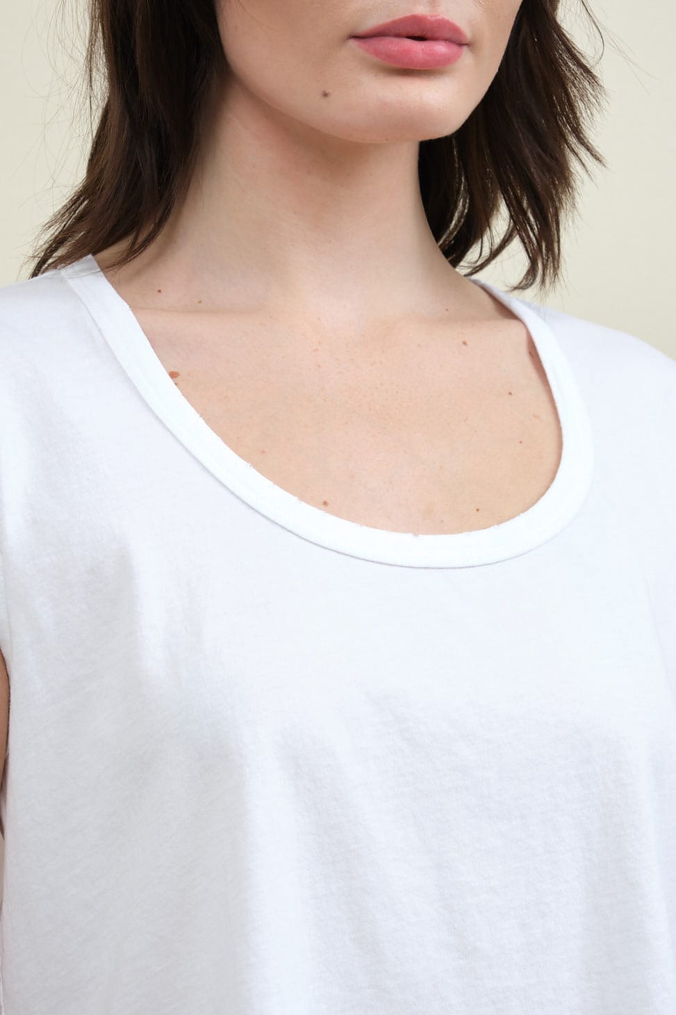 Neckline on Nicki Tee