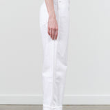 Amo Denim Sonia Cuffed Jean in White Alabaster