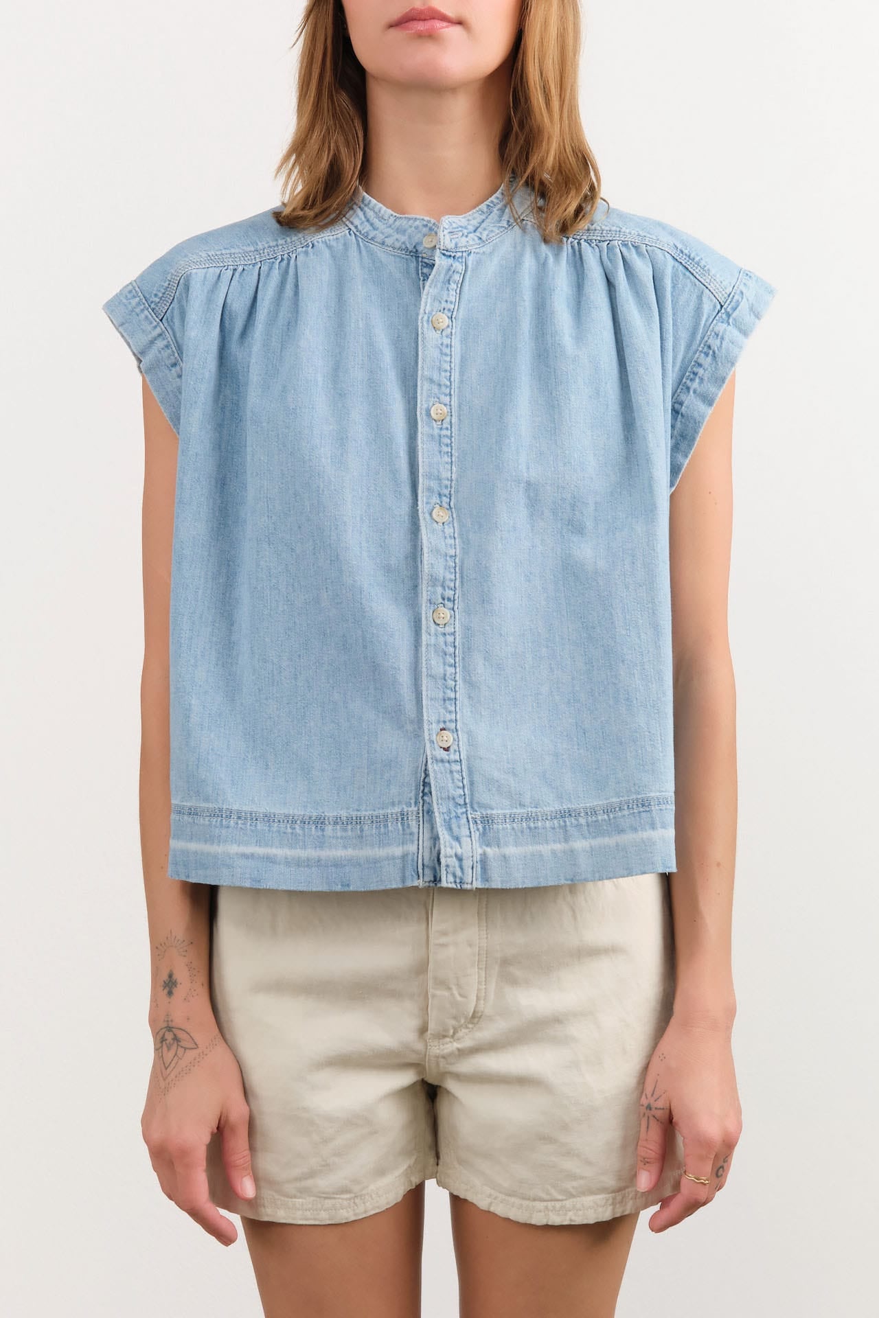 Amo Denim Apparel Womens Blouses Tessa Top