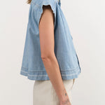 Amo Denim Apparel Womens Blouses Tessa Top
