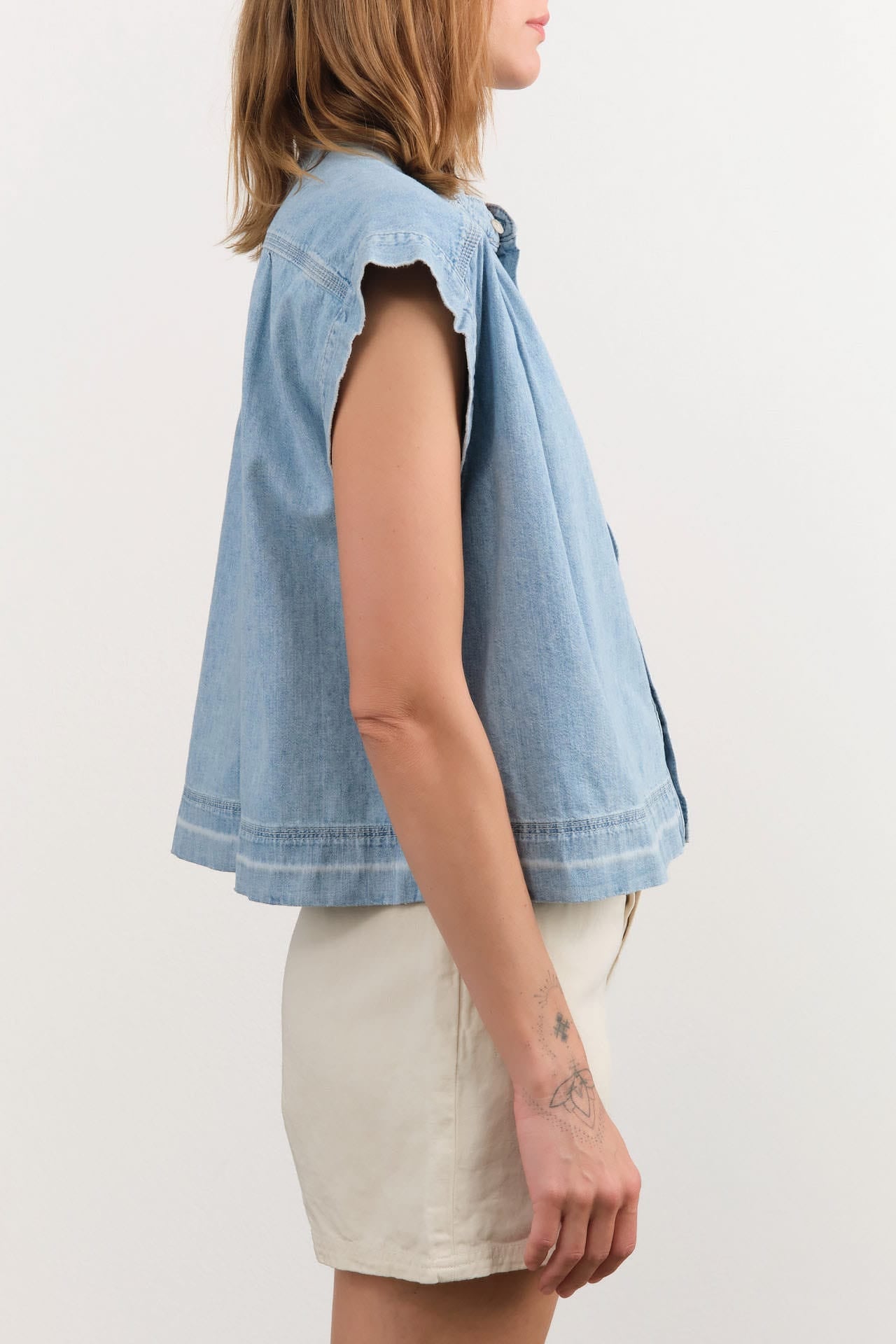 Amo Denim Apparel Womens Blouses Tessa Top