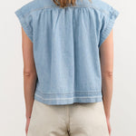 Amo Denim Apparel Womens Blouses Tessa Top