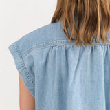 Amo Denim Apparel Womens Blouses Tessa Top
