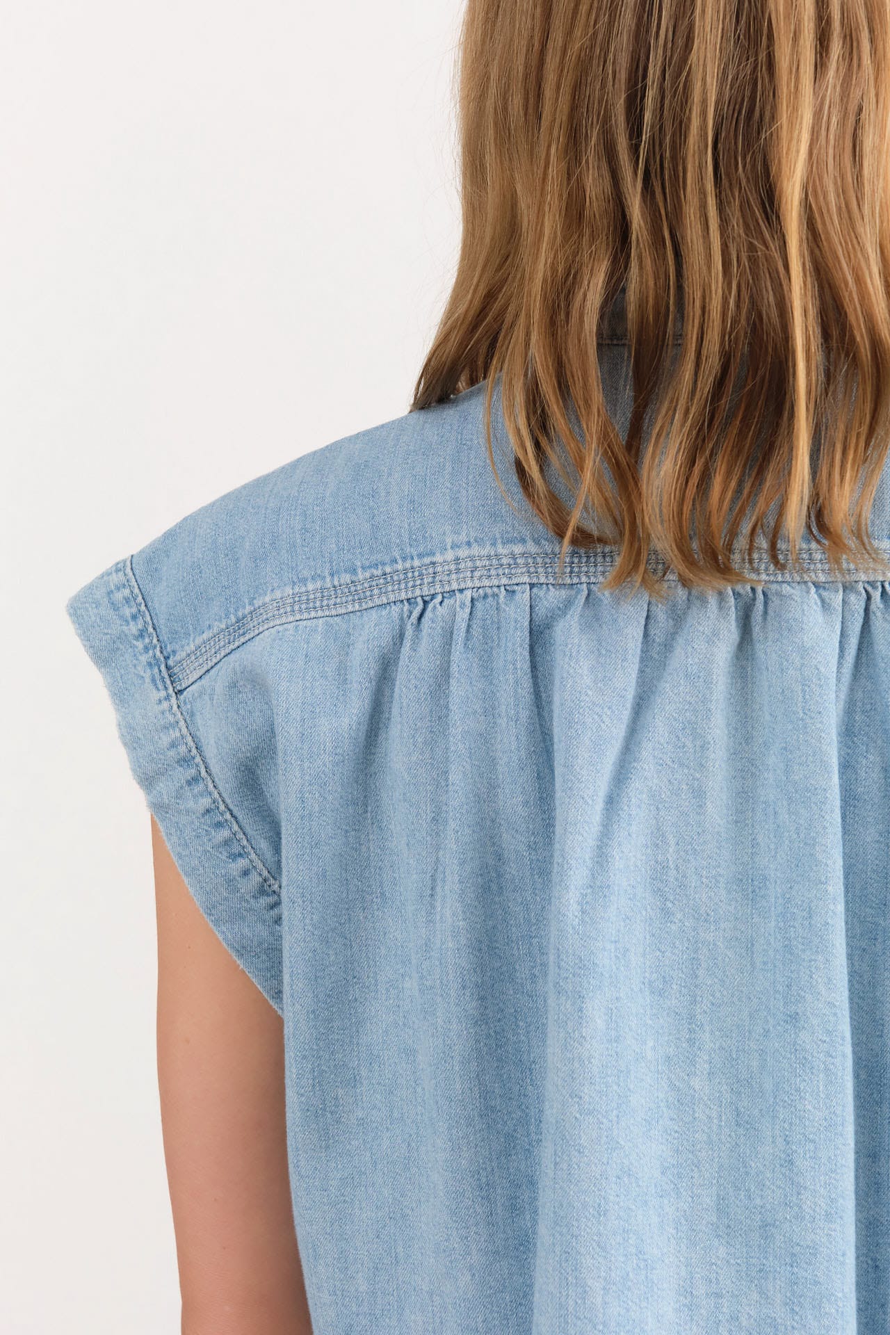 Amo Denim Apparel Womens Blouses Tessa Top