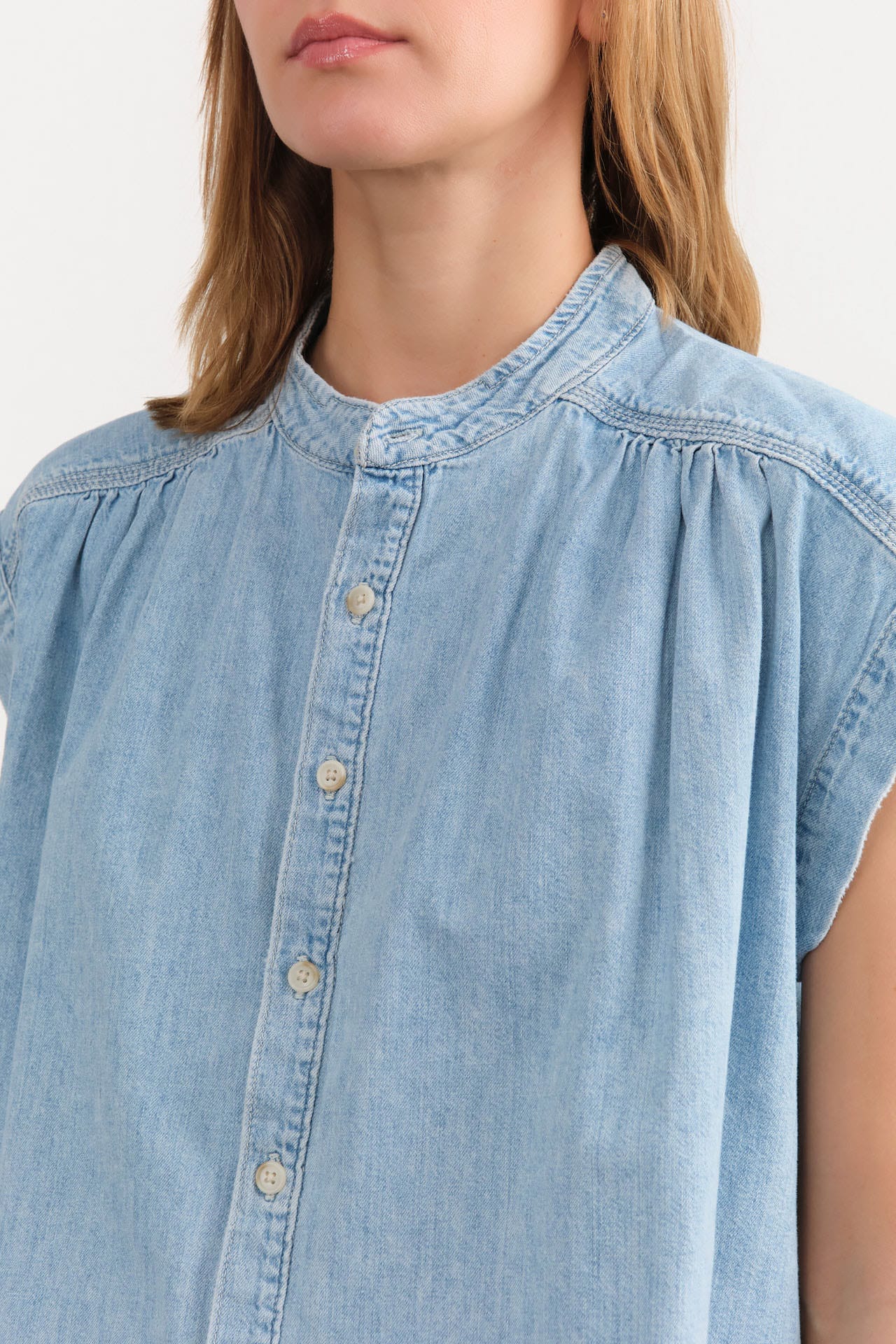 Amo Denim Apparel Womens Blouses Tessa Top