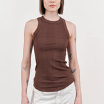 Amo Denim Apparel Womens Tees Vera Tank in Bittersweet