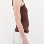 Amo Denim Apparel Womens Tees Vera Tank in Bittersweet