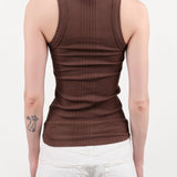 Amo Denim Apparel Womens Tees Vera Tank in Bittersweet