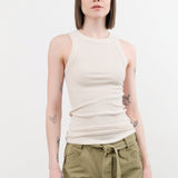 Amo Denim Apparel Womens Tees Vera Tank in Bone