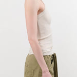 Amo Denim Apparel Womens Tees Vera Tank in Bone
