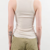 Amo Denim Apparel Womens Tees Vera Tank in Bone