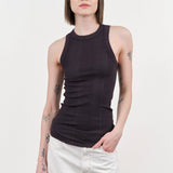 Amo Denim Apparel Womens Tees Vera Tank in Vintage Black