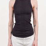 Amo Denim Apparel Womens Tees Vera Tank in Vintage Black