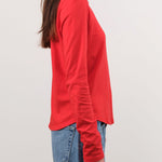 Amo Denim Apparel Womens Tees Quinn Long Sleeve Tee