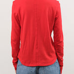 Amo Denim Apparel Womens Tees Quinn Long Sleeve Tee