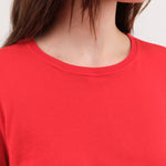 Amo Denim Apparel Womens Tees Quinn Long Sleeve Tee